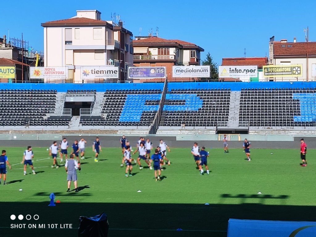 Allenamento Pisa all'Arena Garibaldi