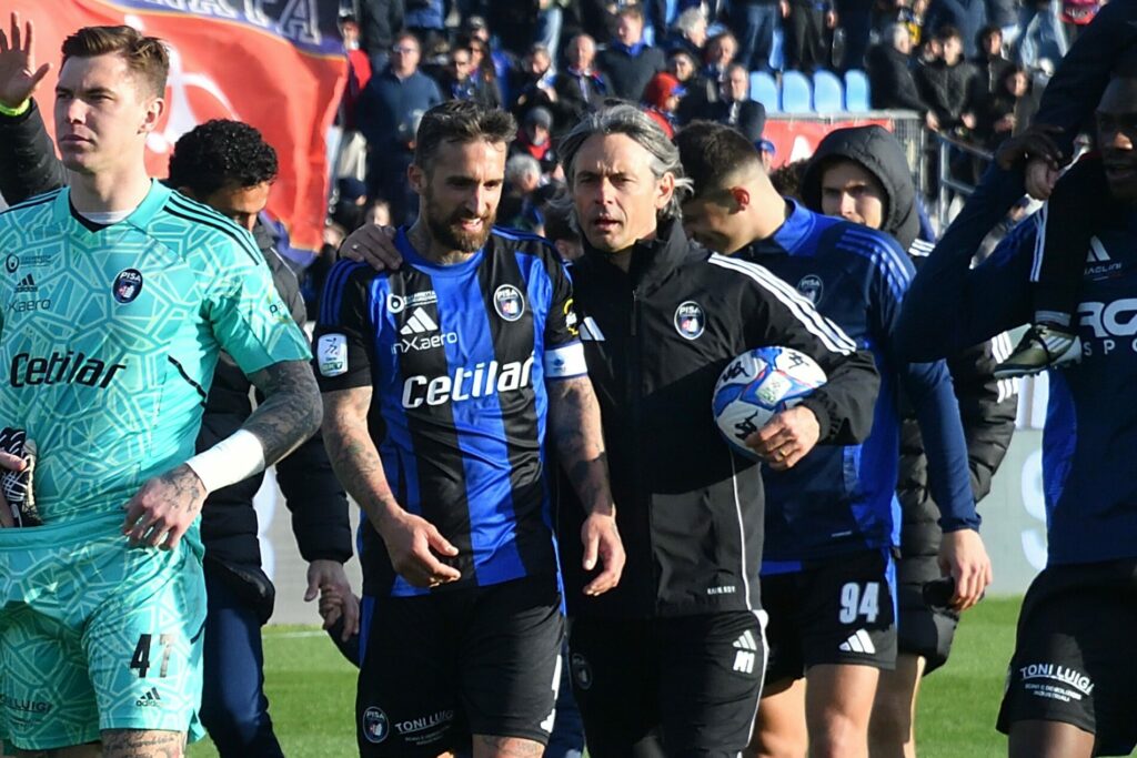 Inzaghi con Caracciolo