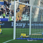 La disperazione dei nerazzurri al gol del 3-2
