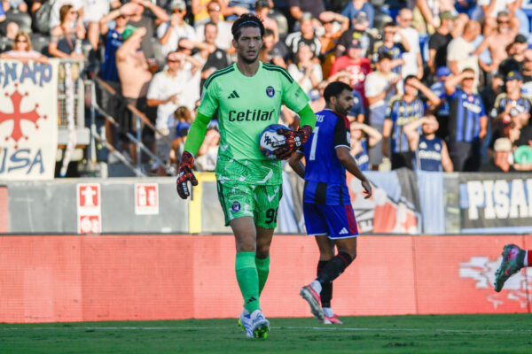 IPA88228254 - Alessandro Confente (Pisa) during Pisa SC vs Padova Calcio, Italian soccer Serie B match in Pisa, Italy, August 23 2026