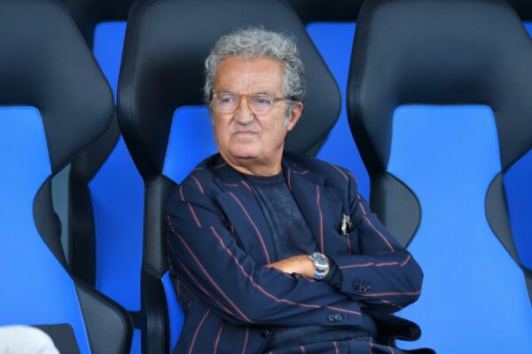 President of Pisa Sporting Club Giuseppe Corrado  during  Pisa SC vs ACF Fiorentina, Italian soccer Serie A match in Pisa, Italy, September 28 2025