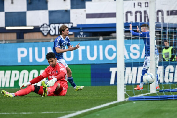 Nico Paz of Calcio Como celebrating after a goal during the Italian Serie A football match between Calcio Como and Pisa Sporting Club on March 22, 2026 at the Giuseppe Senigallia stadium in Como, Italy Photo Tiziano Ballabio